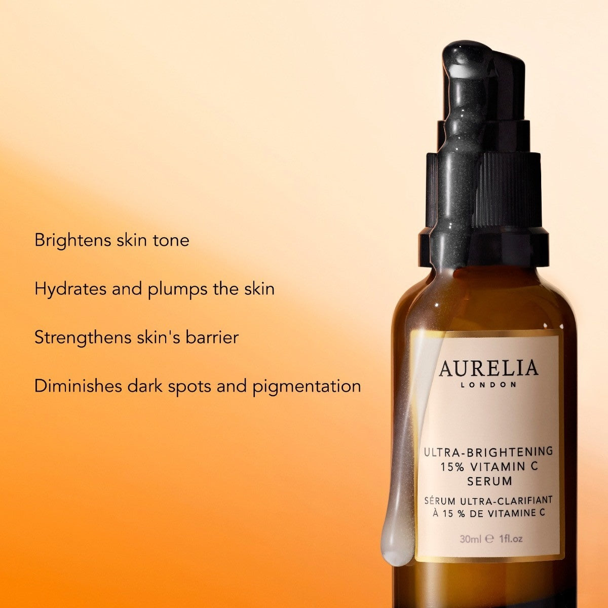 Aurelia Ultra Brightening 15% Vitamin C Serum - 15ml - Rooby