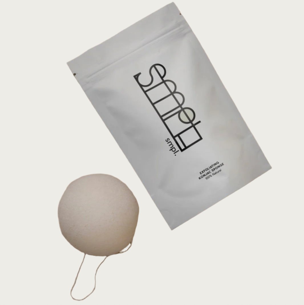 SMPL Exfoliërende Konjac Spons - Rooby