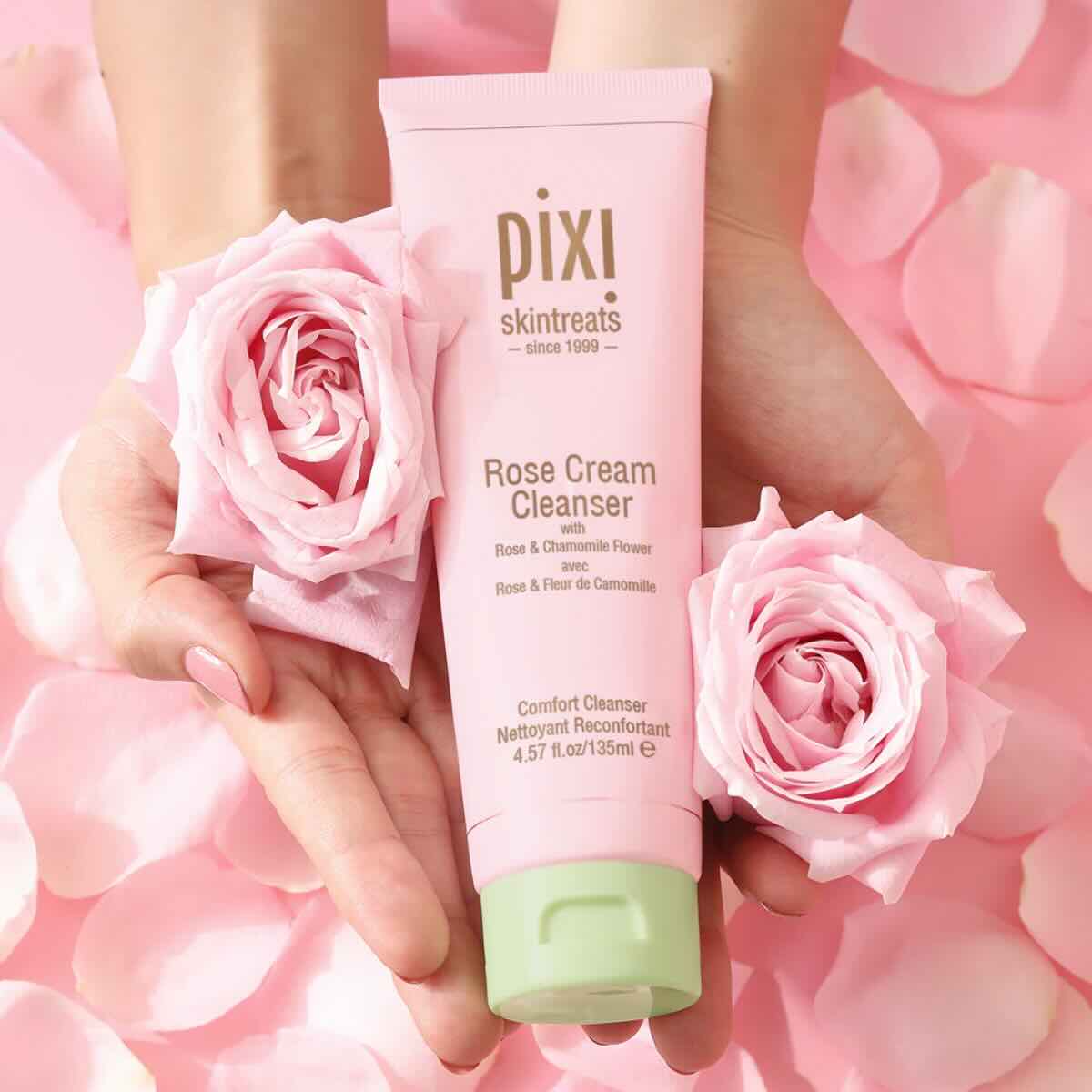 Pixi Rose Cream Cleanser - 135ml - Rooby