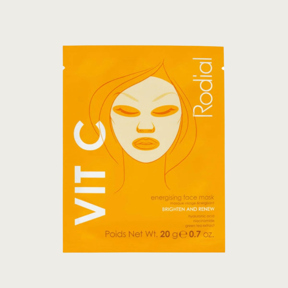 Rodial - Vit C Cellulose Sheet Mask Single - Rooby